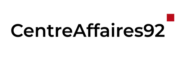logo centre affaires 92 noir